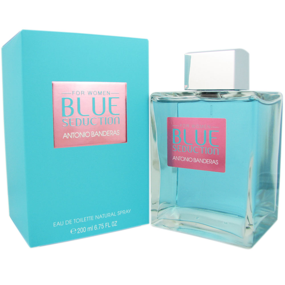 Blue Seduction for Women by Antonio Banderas 6.75 oz Eau De Toilette Spray